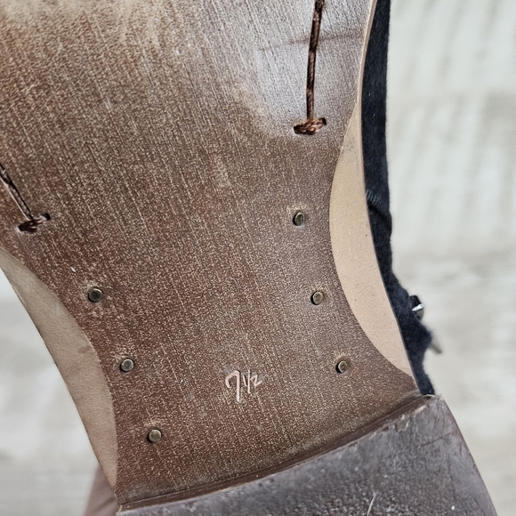 Sam Edelman Betty Suede Leather Ankle Booties - Picture 15 of 16